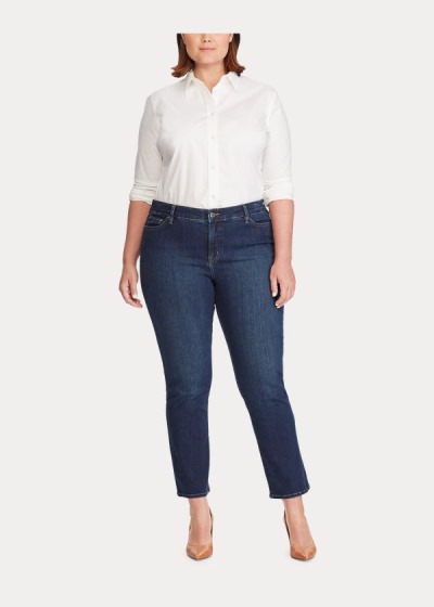 Ralph Lauren Premier Straight Jeans Dame Danmark (XYSCT9504)